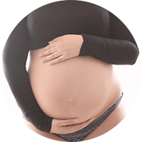 Photo d’une femme enceinte